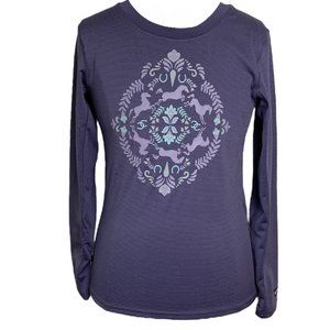 Kerrits Kids Horsing Around Base Layer Purple Medium
